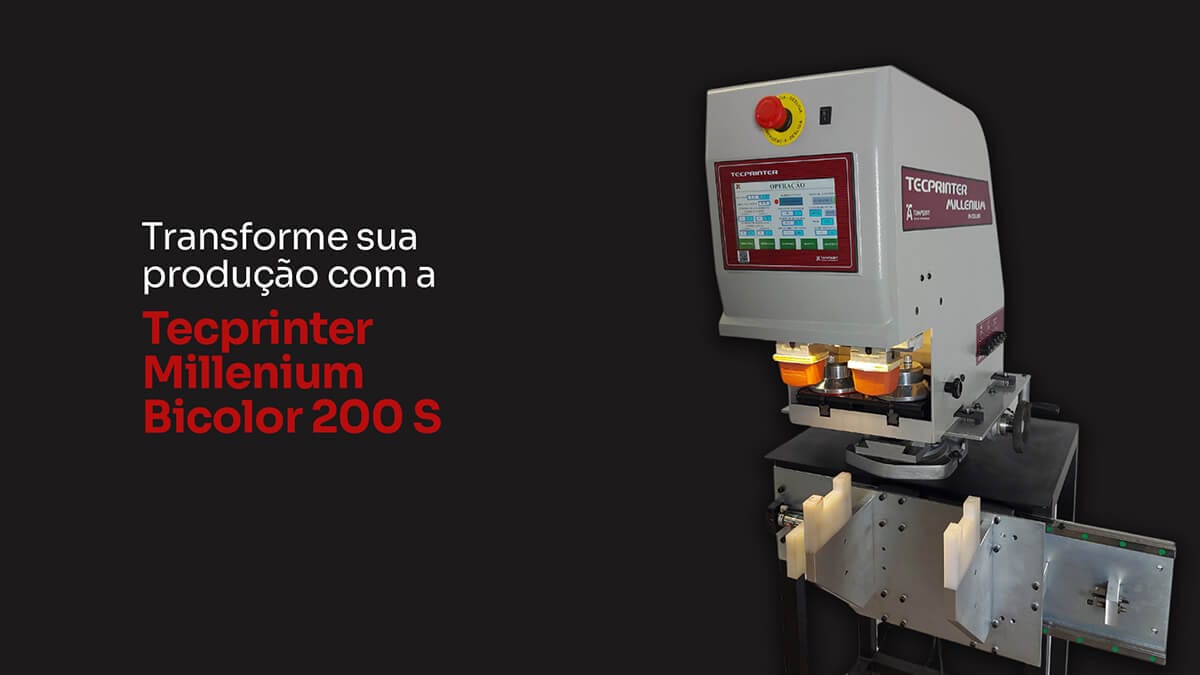 Transforme sua produção com a Tecprinter Millenium Bicolor 200 S!